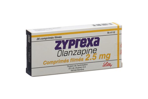 Zyprexa Filmtabl 2.5 mg 28 Stk