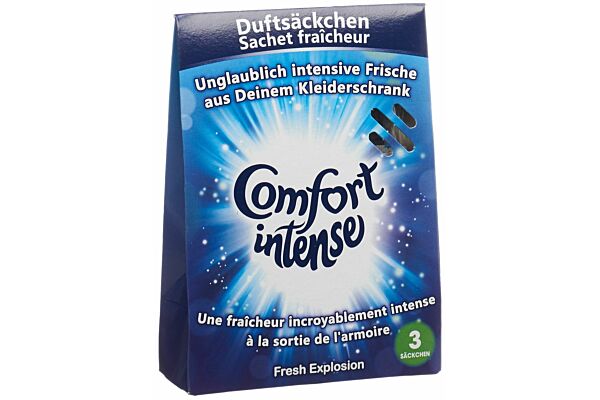 Comfort intense Duftsäckchen blau 3 Stk
