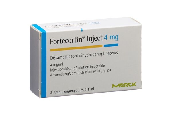 Fortecortin Inject Inj Lös 4 mg/ml 3 Amp 1 ml