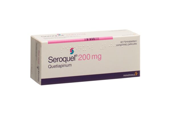 Seroquel cpr pell 200 mg 60 pce