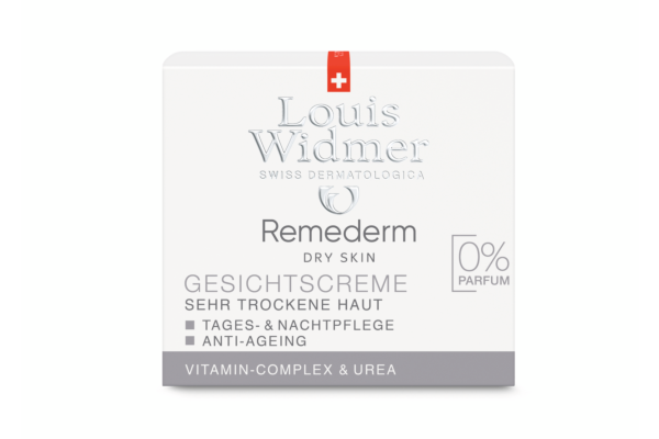 Louis Widmer Remederm crème visage sans parfum 50 ml