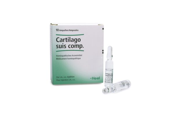 Cartilago suis compositum Heel Inj Lös 10 Amp 2 ml