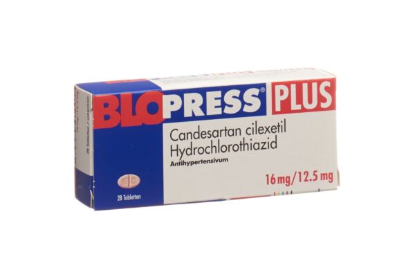 Blopress plus Tabl 16/12.5 mg 28 Stk