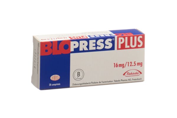 Blopress plus cpr 16/12.5 mg 28 pce