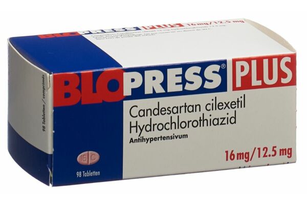 Blopress plus Tabl 16/12.5 mg 98 Stk