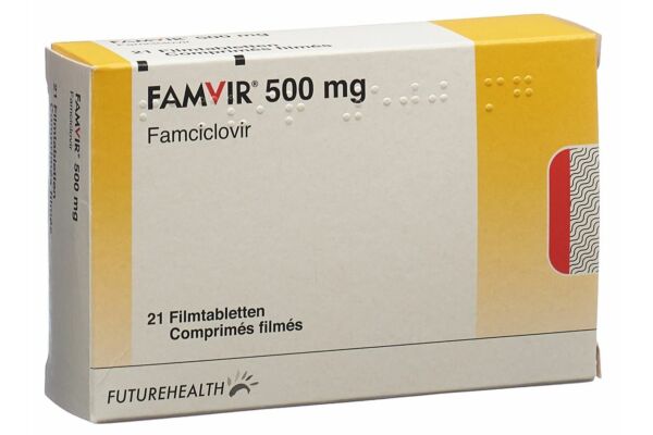 Famvir Tabl 500 mg 21 Stk