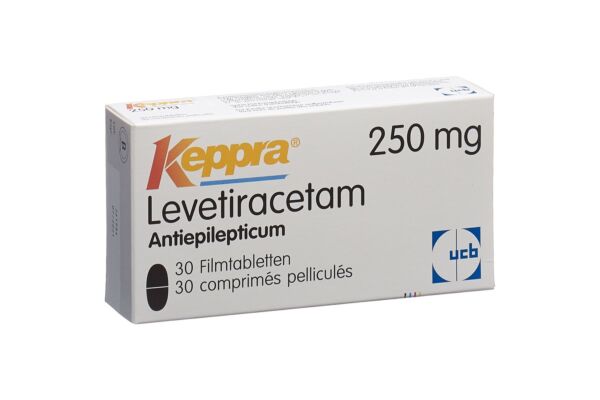 Keppra cpr pell 250 mg 30 pce