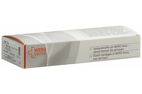 WERO SWISS Fix Elastische Gazebinde 4mx4cm weiss 20 Stk