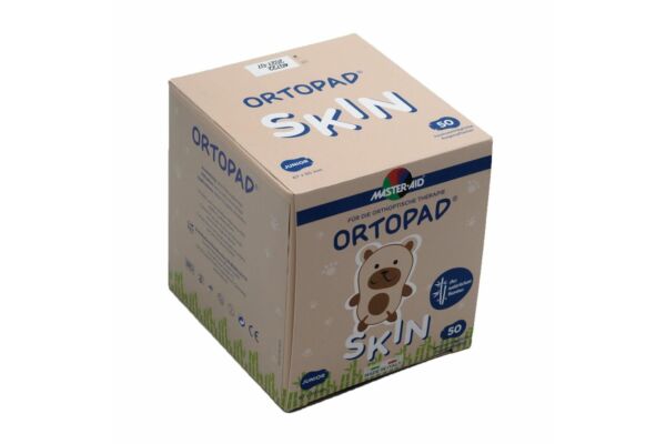 Ortopad Occlusionspflaster Junior skin -2 Jahre 50 Stk