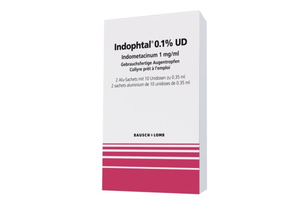 Indophtal UD Gtt Opht 0.1 % 20 Monodos 0.35 ml