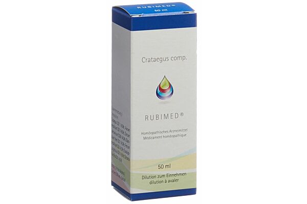 Rubimed Crataegus comp. Tropfen 50 ml