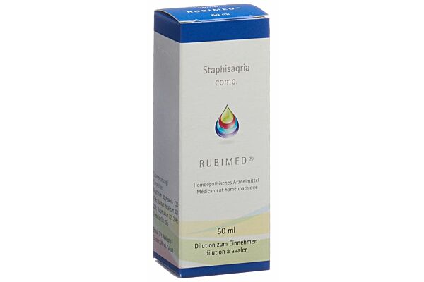 Rubimed Staphisagria comp. Tropfen 50 ml