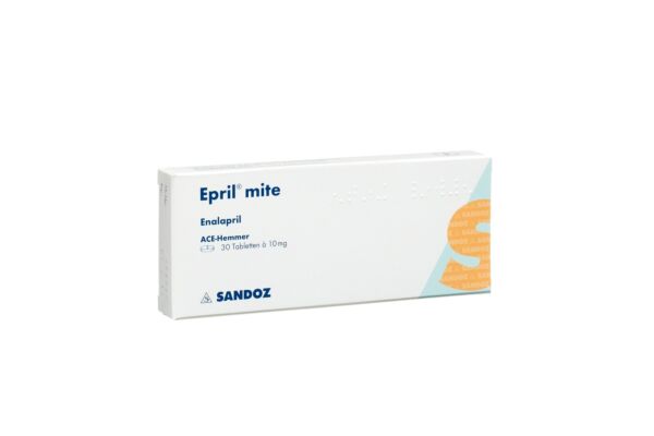 Epril mite Tabl 10 mg 30 Stk
