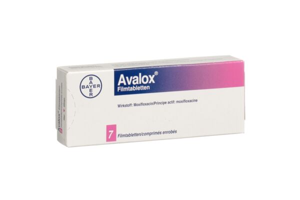 Avalox cpr pell 400 mg 7 pce