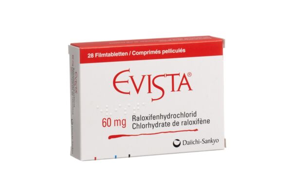 Evista Filmtabl 60 mg 28 Stk