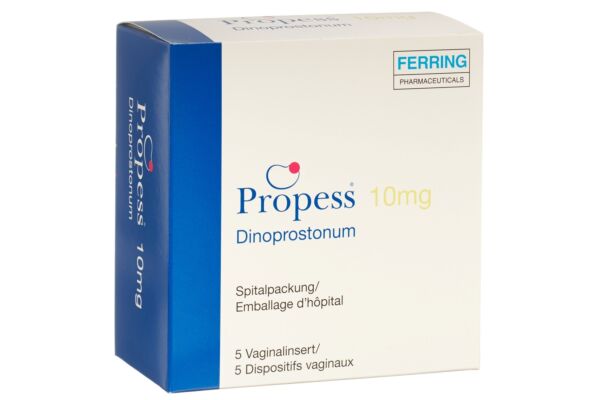 Propess disp vag 10 mg 5 pce