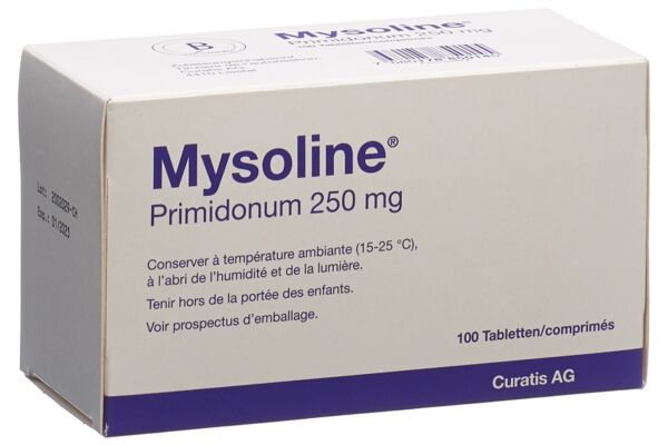 Mysoline cpr 250 mg 100 pce