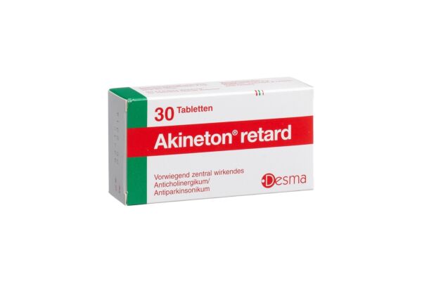 Akineton retard cpr ret 4 mg 30 pce