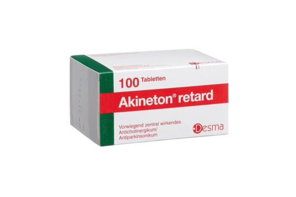 Akineton retard Ret Tabl 4 mg 100 Stk