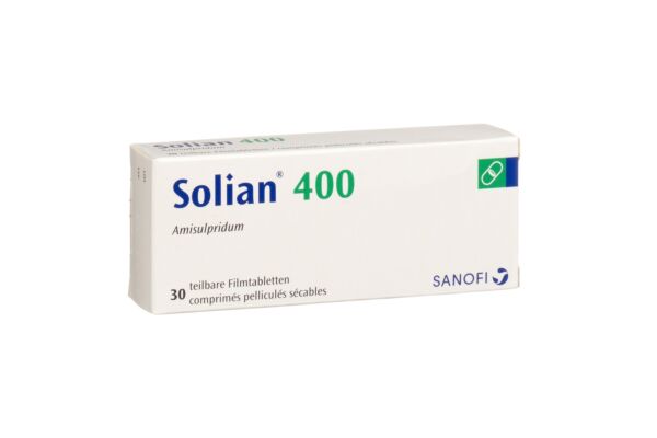 Solian cpr pell 400 mg sécables 30 pce