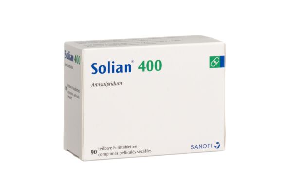 Solian Filmtabl 400 mg teilbar 90 Stk