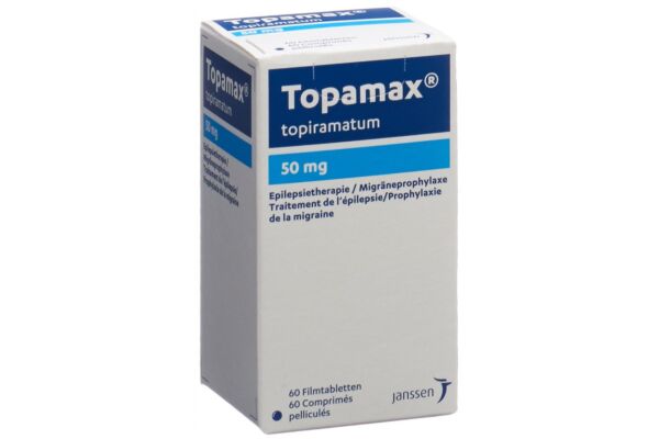 Topamax cpr pell 50 mg bte 60 pce