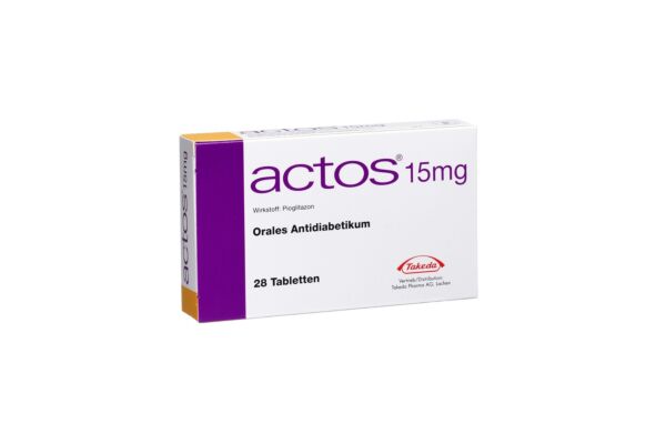 Actos Tabl 15 mg 28 Stk