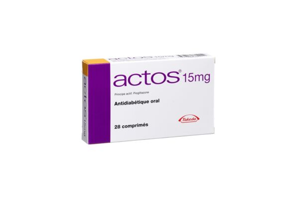 Actos Tabl 15 mg 28 Stk