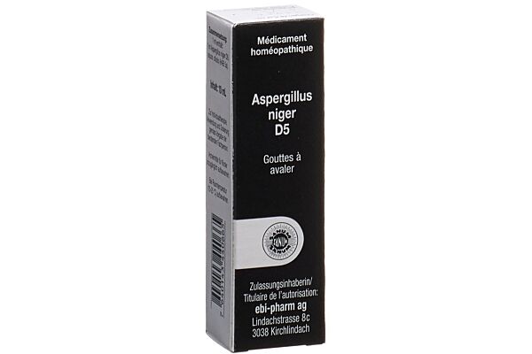 Sanum aspergillus niger gouttes 5 D 10 ml