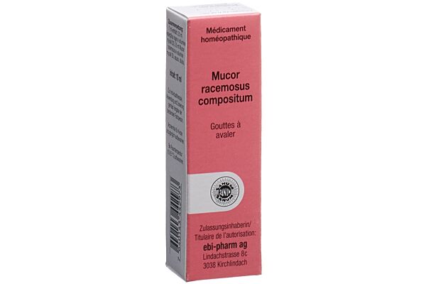 Sanum Mucor racemosus compositum gouttes 5 D 10 ml