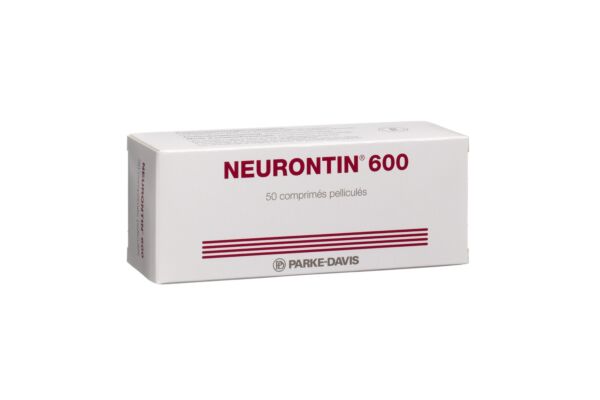Neurontin Filmtabl 600 mg 50 Stk