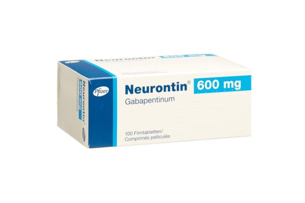 Neurontin Filmtabl 600 mg 100 Stk