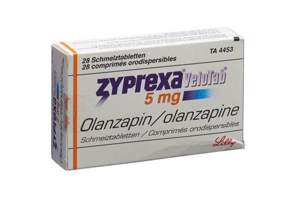 Zyprexa Velotab Schmelztabl 5 mg 28 Stk
