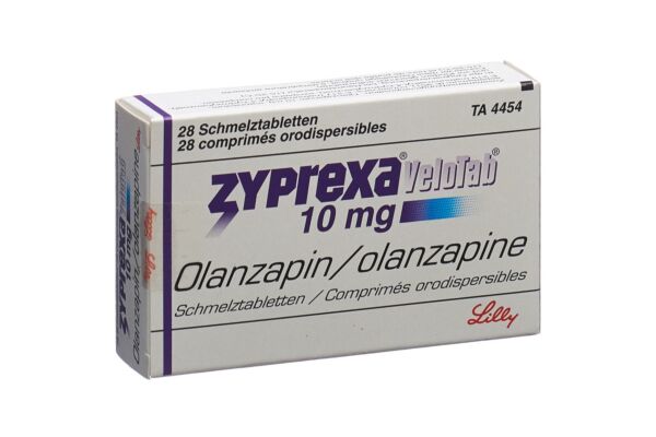 Zyprexa Velotab cpr orodisp 10 mg 28 pce