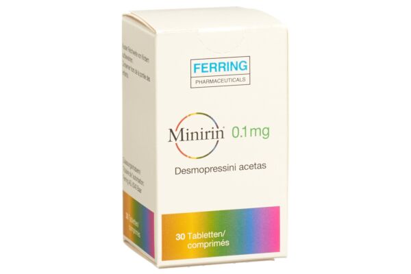 Minirin cpr 0.1 mg bte 30 pce