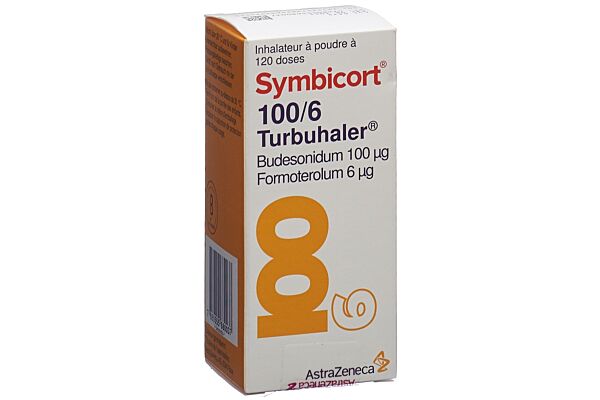 Symbicort 100/6 turbuhaler pdr inh 120 dos