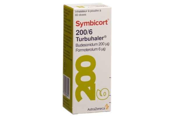 Symbicort 200/6 turbuhaler pdr inh 60 dos