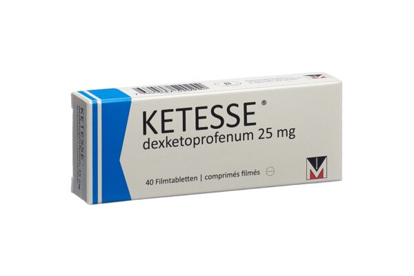 Ketesse cpr pell 25 mg 40 pce