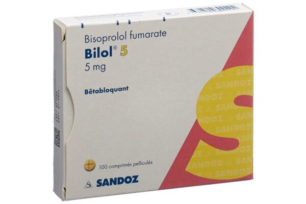 Bilol Filmtabl 5 mg 100 Stk