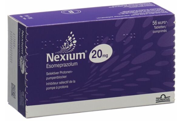 Nexium Mups cpr 20 mg 56 pce
