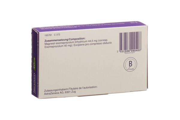 Nexium Mups cpr 40 mg 28 pce