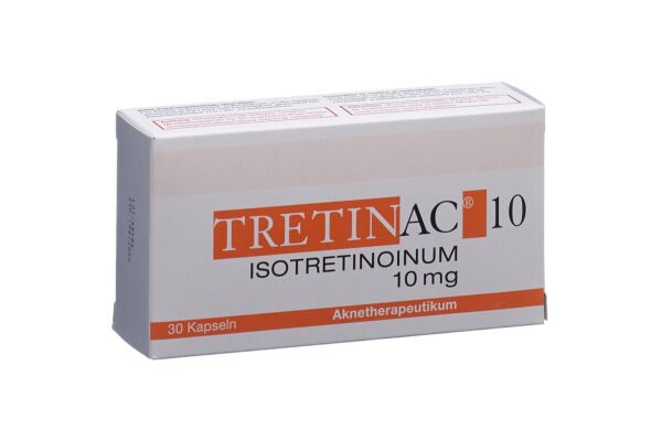 Trétinac caps moll 10 mg 30 pce