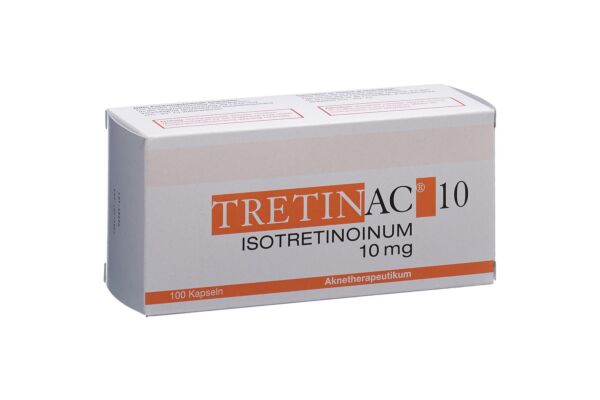 Trétinac caps moll 10 mg 100 pce
