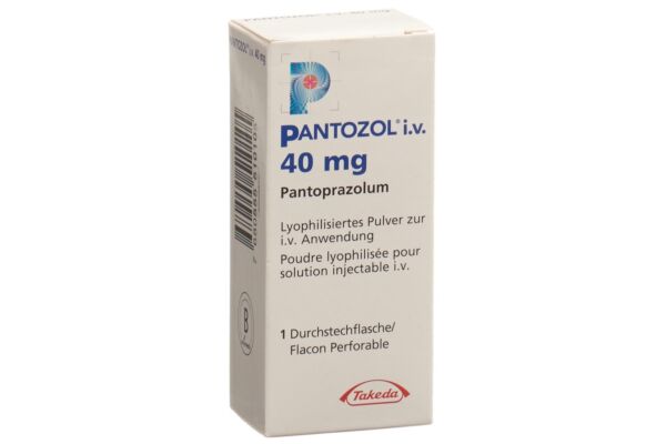 Pantozol subst sèche 40 mg i.v. flac