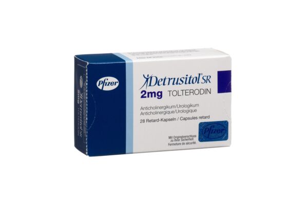 Detrusitol SR Ret Kaps 2 mg 28 Stk