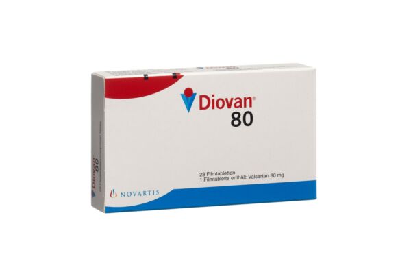 Diovan cpr pell 80 mg 28 pce