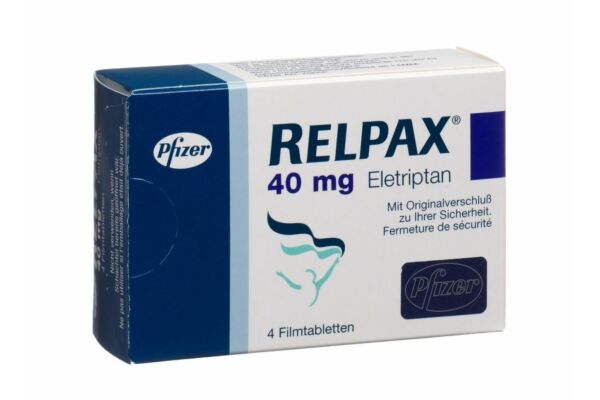 Relpax cpr pell 40 mg 4 pce