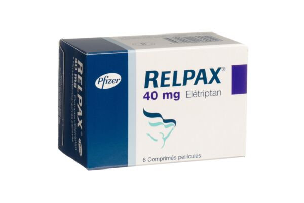 Relpax cpr pell 40 mg 6 pce