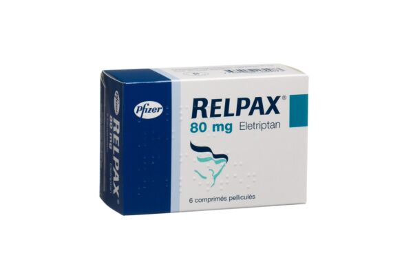 Relpax cpr pell 80 mg 6 pce