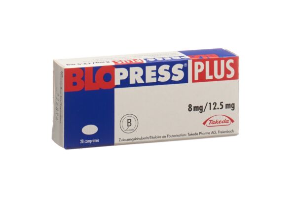 Blopress plus cpr 8/12.5 mg 28 pce